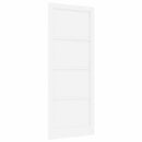 vidaXL Belső Ajtó Fehér 93 x 232 cm Furnér