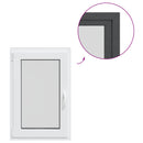 vidaXL Dönthető és forgatható pinceablak RISOR 60 x 80 cm PVC és Üveg