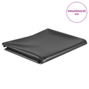 vidaXL Tó Bélelő 6 x 6 m PVC 0,5 mm Fekete