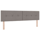 vidaXL Boxspring ágy matraccal Tópszínű 180 x 200 cm Szövet
