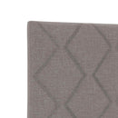 vidaXL Boxspring ágy matraccal fejtámlával Tópszínű 80 x 200 cm Szövet
