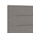 vidaXL Boxspring ágy matraccal Tópszínű 140 x 200 cm Szövet