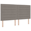 vidaXL Boxspring ágy matraccal Tópszínű 180 x 200 cm Szövet