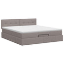 vidaXL Óriáságy matraccal fejtámlával Tópszínű 180 x 200 cm Szövet