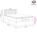 vidaXL Óriáságy matraccal fejtámlával Fekete 120 x 200 cm Bársony