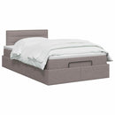 vidaXL Óriáságy matraccal fejtámlával Tópszínű 120 x 200 cm Szövet