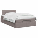 vidaXL Óriáságy matraccal fejtámlával Tópszínű 120 x 200 cm Szövet