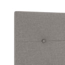 vidaXL Óriáságy matraccal fejtámlával 2 db Tópszínű Szövet