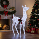 vidaXL 3D karácsonyi rénszarvas LOVIISA 200 LED Hideg fehér