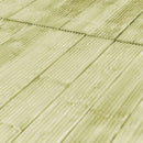 vidaXL Terasz Deszka 48 db Zöld Impregnált 1.44 m² Impregnált Fenyőfa