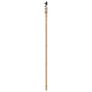 vidaXL Csúszó ajtó 93 x 211 cm Szerelt Fa Természetes és Fekete