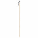 vidaXL Csúszó ajtó 93 x 211 cm Szerelt Fa Természetes és Fekete