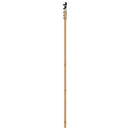 vidaXL Csúszó ajtó 93 x 211 cm Szerelt Fa Természetes és Fekete