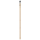 vidaXL Csúszó ajtó ORKDAL 93 x 202 cm Szerelt Fa Természetes és Fekete