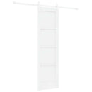 vidaXL Csúszó ajtó ORKDAL 61 x 198,5 cm Szerelt Fa Fehér