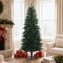 vidaXL Artificial Hinged Christmas Tree 180 cm PE és PVC Zöld