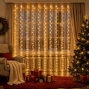 vidaXL Fényfüggöny 300 LED Meleg fehér 300 x 300 cm