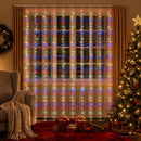 vidaXL Fényfüggöny 300 LED Többszínű 300 x 300 cm