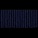 vidaXL Fényfüggöny 600 LED Kék 600 x 300 cm