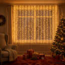 vidaXL Fényfüggöny 400 LED Meleg fehér 600 x 200 cm