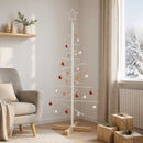 vidaXL Fém karácsonyfa állvánnyal KUOPIO 120 cm Acél Fehér