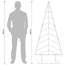 vidaXL Fém karácsonyfa állvánnyal KUOPIO 180 cm Acél Arany