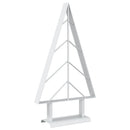 vidaXL Fém karácsonyfa KUOPIO 60 cm Acél Fehér