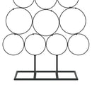 vidaXL Fém karácsonyfa KUOPIO 90 cm Acél Fekete