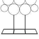 vidaXL Fém karácsonyfa KUOPIO 125 cm Acél Fekete