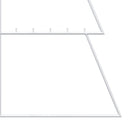 vidaXL Fém karácsonyfa KUOPIO 140 cm Acél Fehér