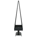 vidaXL Fém karácsonyfa KUOPIO 90 cm Acél Fekete