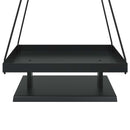 vidaXL Fém karácsonyfa KUOPIO 150 cm Acél Fekete