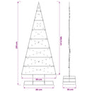 vidaXL Fém karácsonyfa KUOPIO 210 cm Meleg fehér Porszórt Acél Fekete