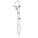 vidaXL Zuhanyrendszer zuhanyfejjel Krómszínű Rozsdamentes Acél
