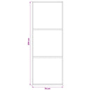 vidaXL Csúszó ajtó 76 x 205 cm Edzett Üveg és Alumínium