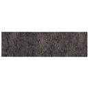 vidaXL Konyhai szőnyeg fekete beton 150 x 45 cm 100% Poliamid