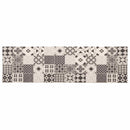 vidaXL Konyhai szőnyeg szürke mozaik 150 x 45 cm 100% Poliamid