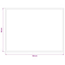 vidaXL Ajtószőnyeg Világosszürke 120 x 90 cm 100% Poliamid
