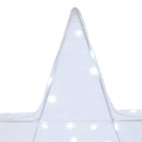 vidaXL 3D karácsonyi csillag 50 LED Hideg fehér 55 x 53,5 x 10 cm