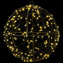 vidaXL Karácsonyi csúcsdísz világítás 200 LED Meleg fehér