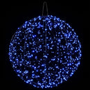 vidaXL Karácsonyi csúcsdísz világítás 750 LED Kék Átmérő 50 x 52 cm