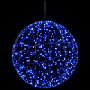 vidaXL Karácsonyi csúcsdísz világítás 2 db 1000 LED Kék