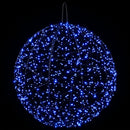 vidaXL Karácsonyi csúcsdísz világítás 2 db 1900 LED Kék Ø 60 x 63 cm