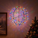 vidaXL Karácsonyi csúcsdísz világítás 500 LED Többszínű