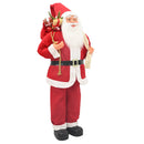 vidaXL Mikulás-figura Piros 180 cm Poliészter