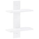 vidaXL Falpolc Fehér 30 x 13,5 x 43 cm Szerelt Fa