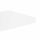 vidaXL Falpolc Fehér 61 x 13,5 x 105 cm Szerelt Fa