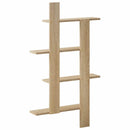 vidaXL Falpolc Sonoma Tölgy 61 x 13,5 x 88 cm Szerelt Fa