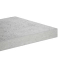 vidaXL Falpolc Betonszürke 85 x 13,5 x 73,5 cm Szerelt Fa