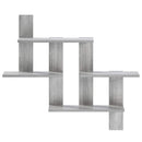 vidaXL Falpolc Szürke Sonoma 85 x 13,5 x 73,5 cm Szerelt Fa